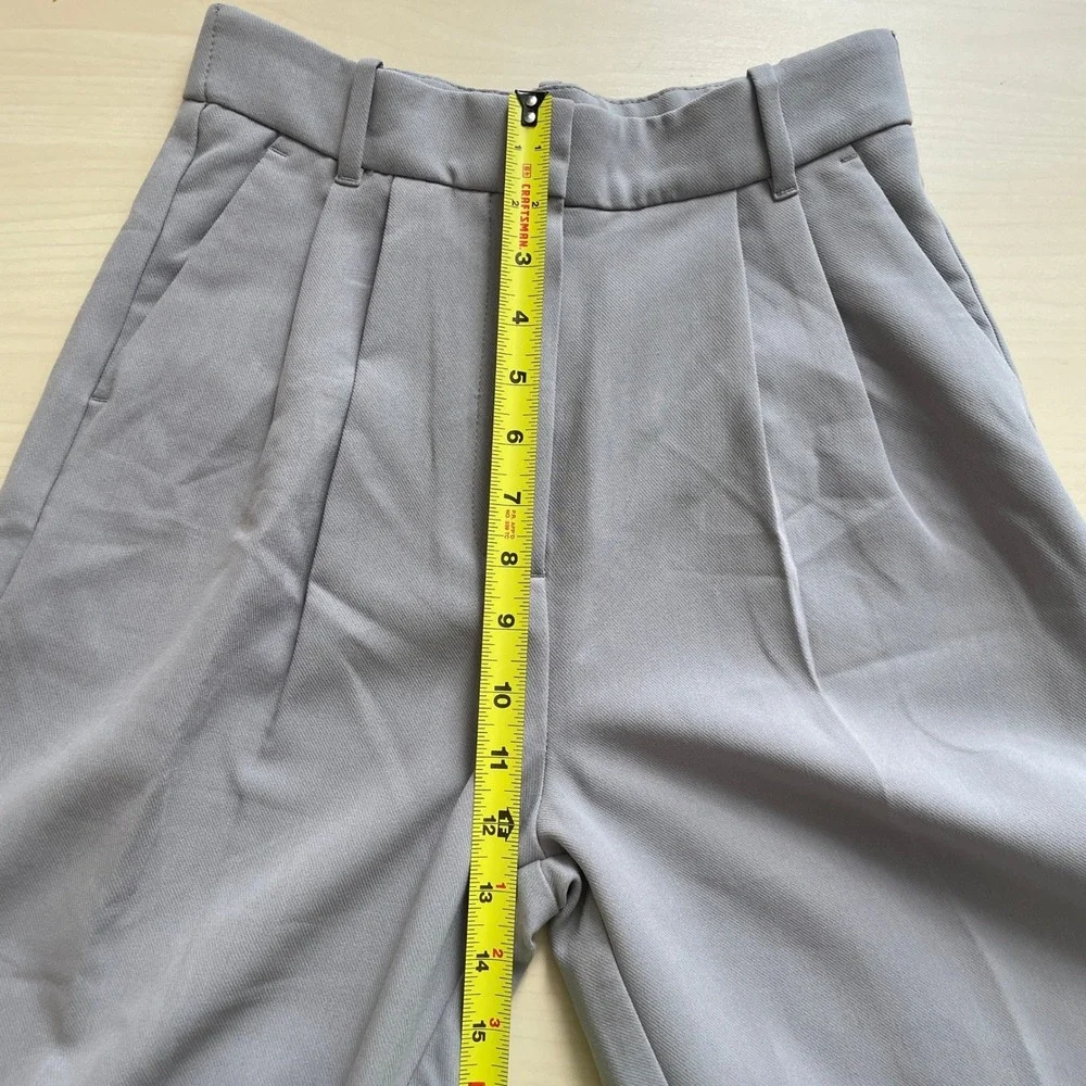 NWT Abercrombie and Fitch A&F Sloane Tailored Wide Leg Pant Size 26 / 2R - Picture 13 of 16